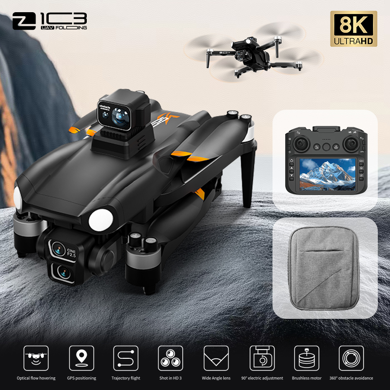 Drone Gimbal Mount - Z103 ウルトラドローン プロフェッショナル 8K 4軸レンズ デュアルカメラ