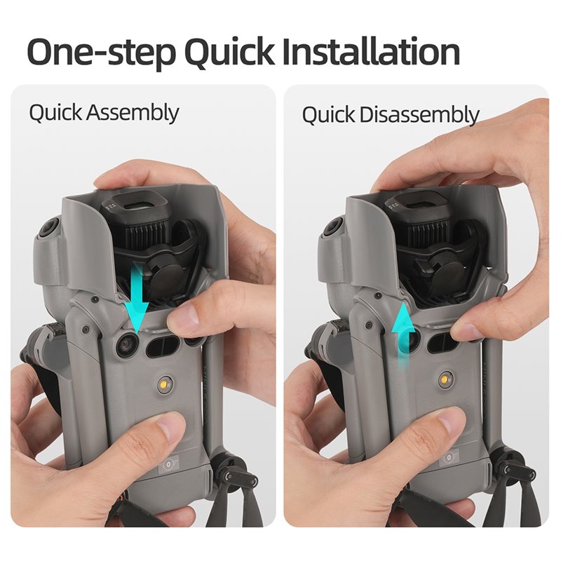 DT18 アンチグレアレンズフード ミニ5プロ用ジンバルレン - Drone Gimbal For Gopro のレビューと価格